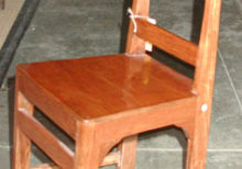Teak School Dining Chairs