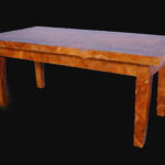 Teak Burl Dining Table---In Bali