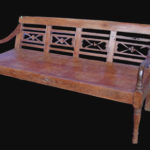 Antique Teak Javanese Bench-Bali