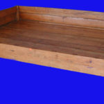 Antique teak daybed