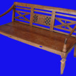Antique dutch colonial bench.X.