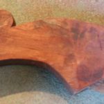 Antique teak angle supports
