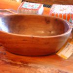 Teak Oval Bowl