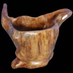 Teak Burl Bowl